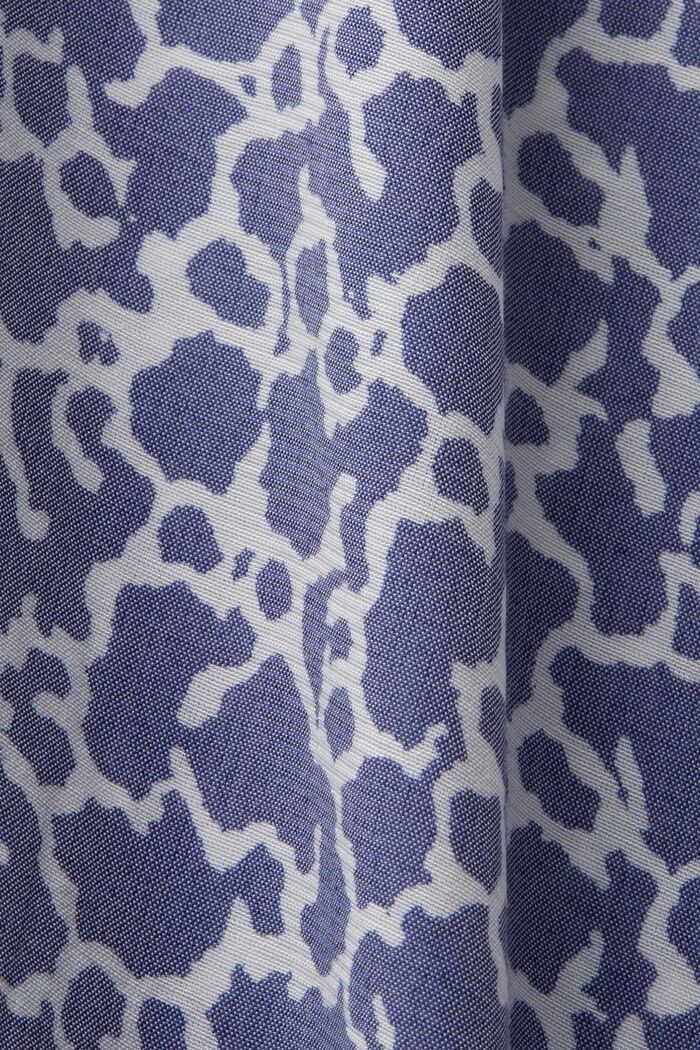CURVY blouse met V-hals, LENZING™ ECOVERO™, INK, detail image number 1