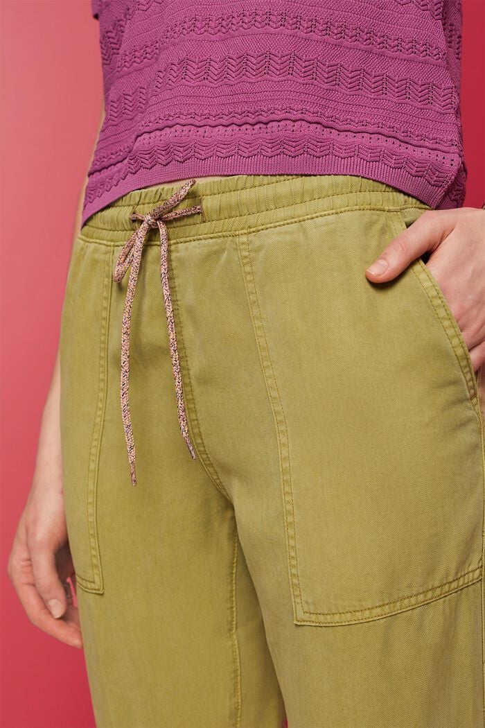 Pants woven, PISTACHIO GREEN, detail image number 2