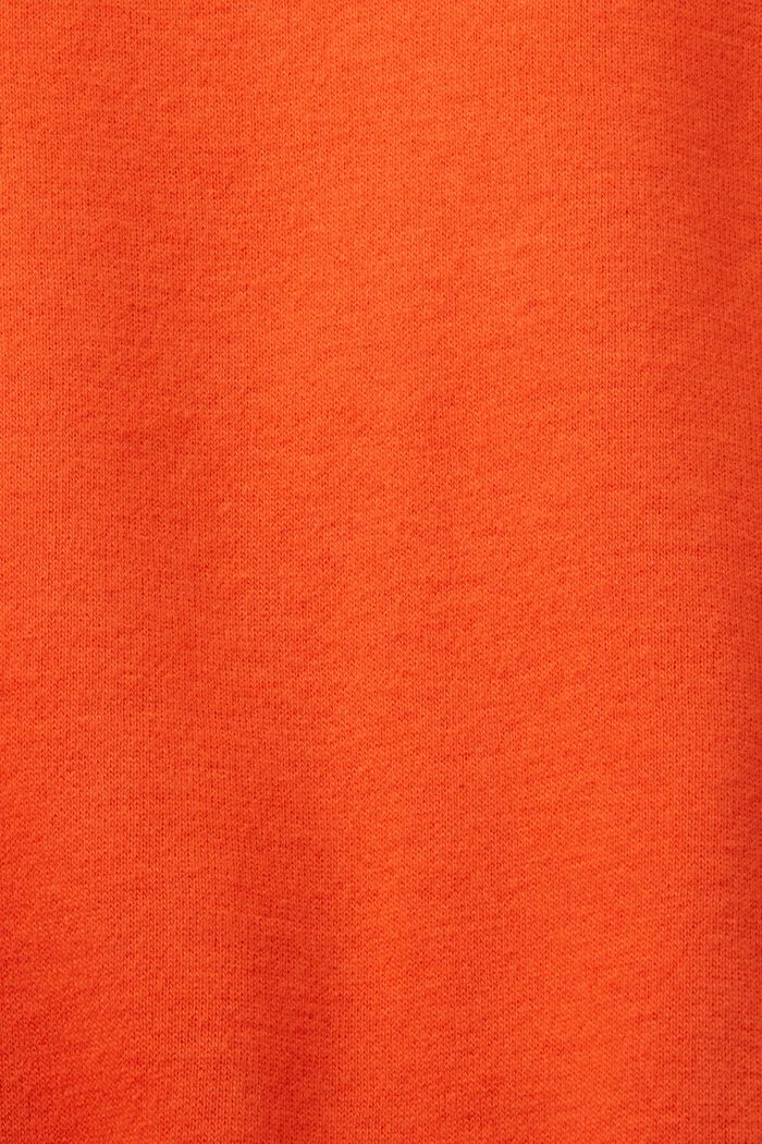 Sweater van fleece, BRIGHT ORANGE, detail image number 5