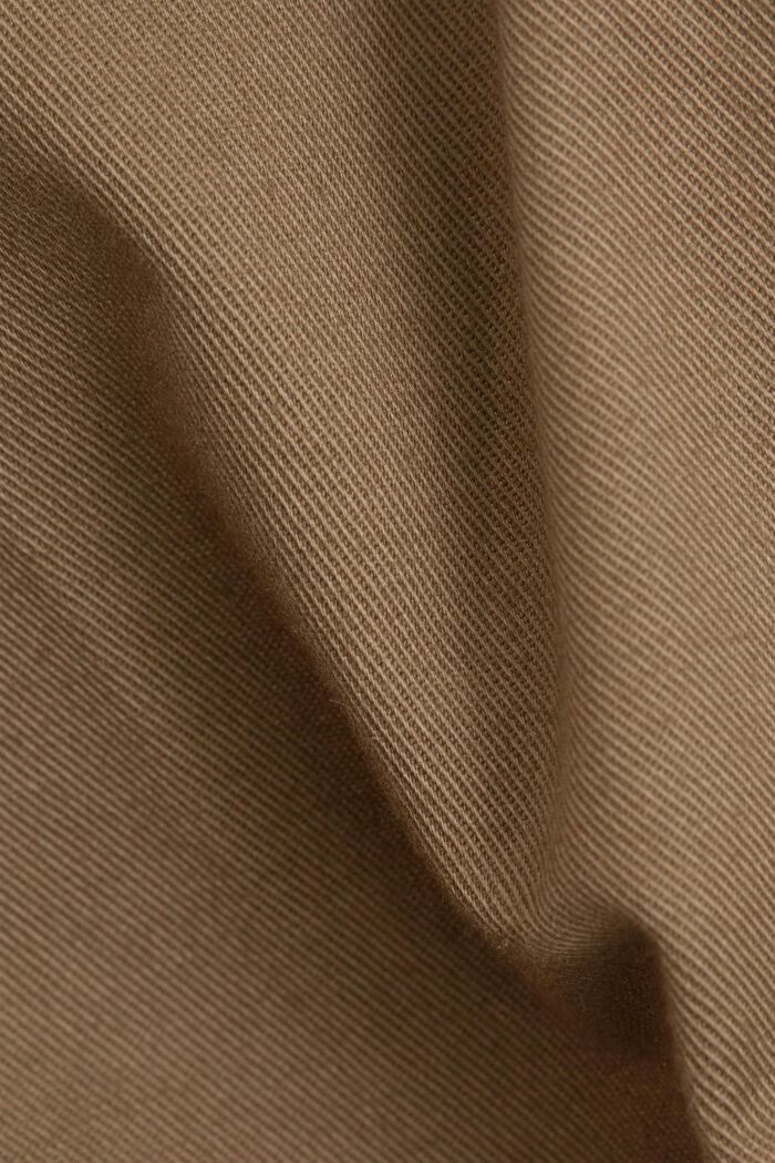 Chino met stretch en organic cotton, BEIGE, detail image number 4