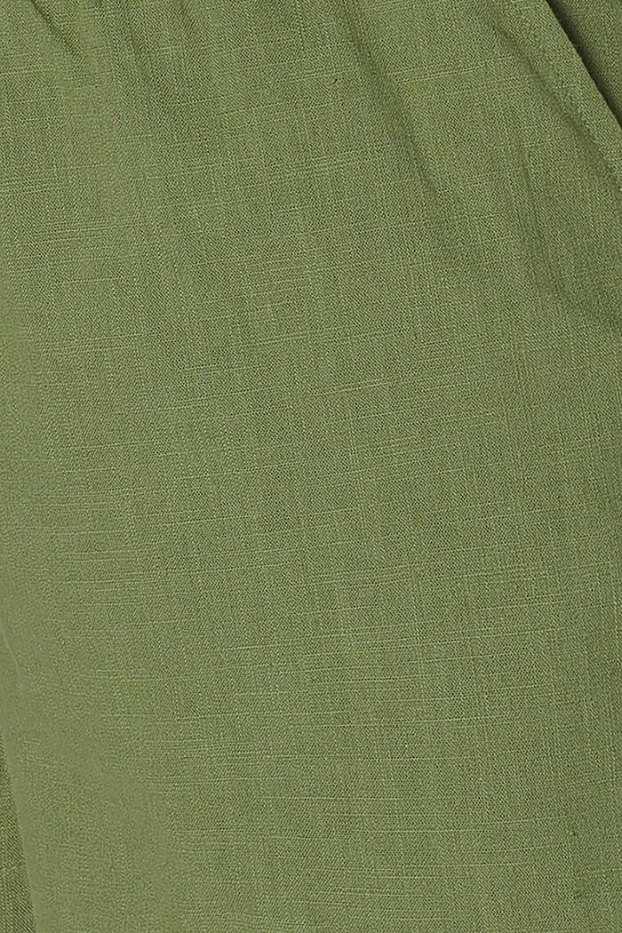 MATERNITY under-the-bump-short, OLIVE GREEN, detail image number 3