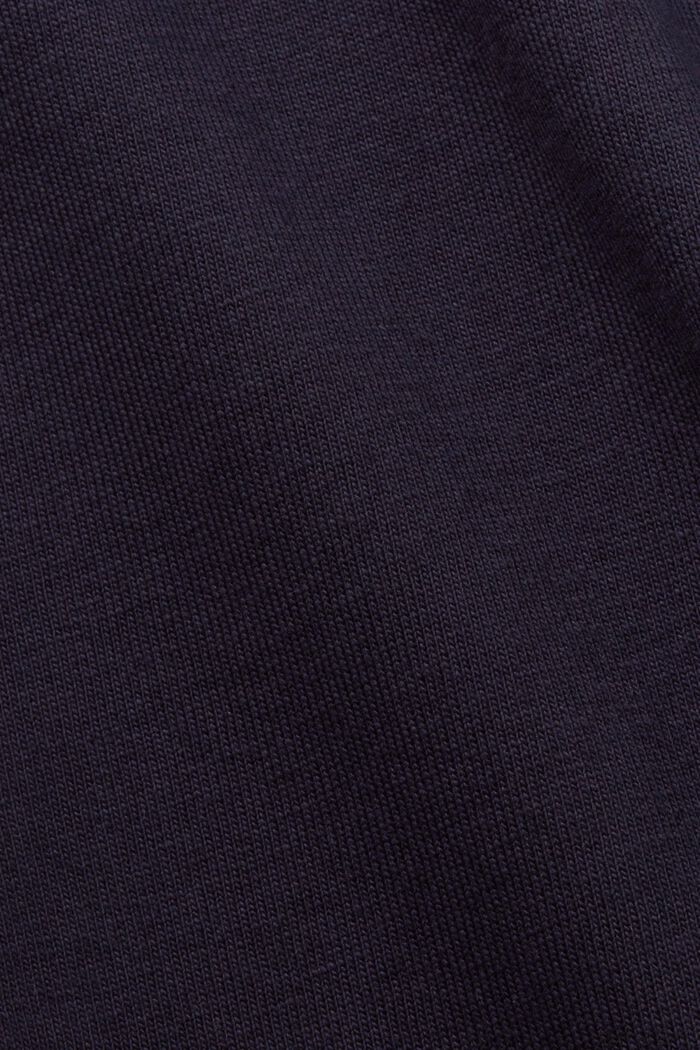 Jersey poloshirt, katoenmix, NAVY, detail image number 4