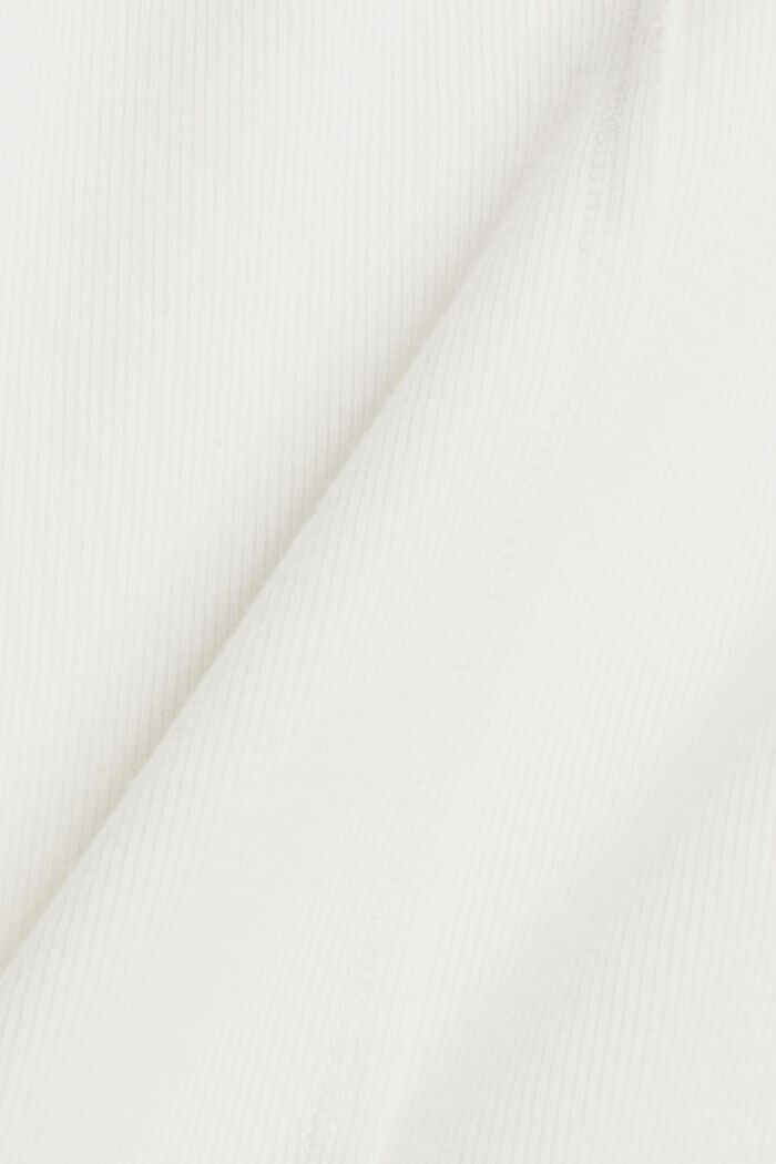 Sweater van een mix met biologisch katoen, OFF WHITE, detail image number 3