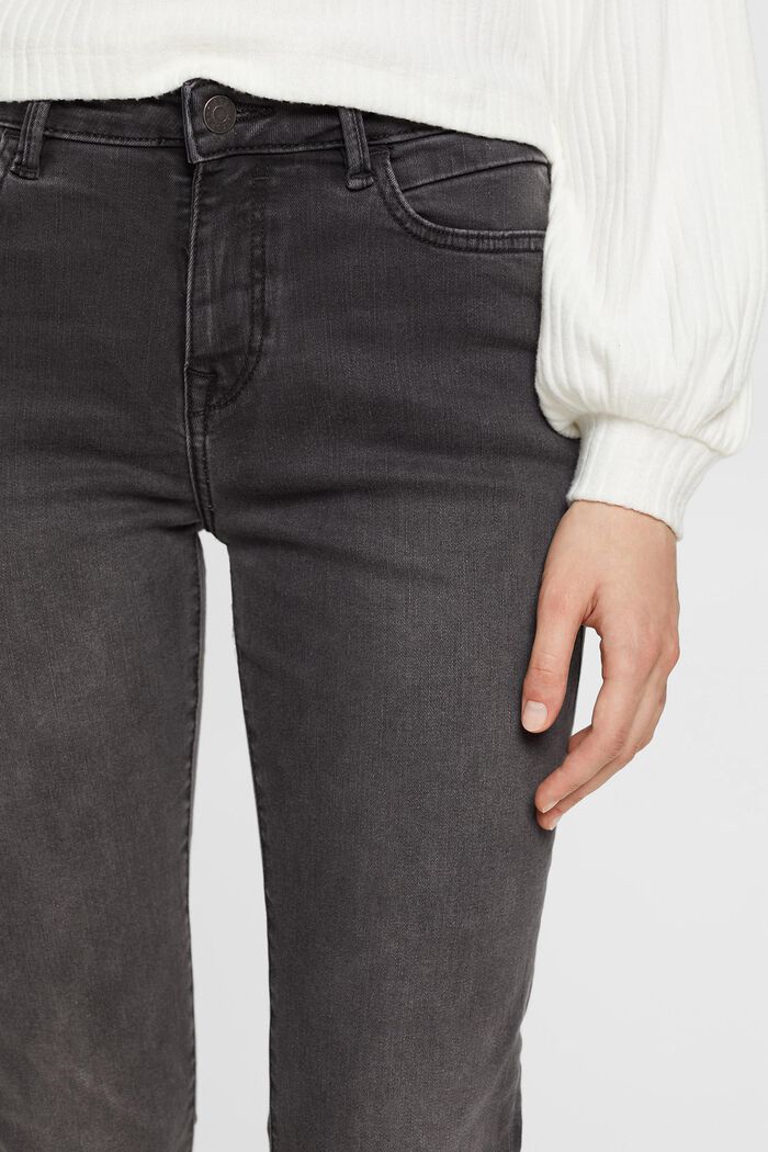 Mid-rise slim fit stretchjeans, Dual Max, GREY DARK WASHED, detail image number 2