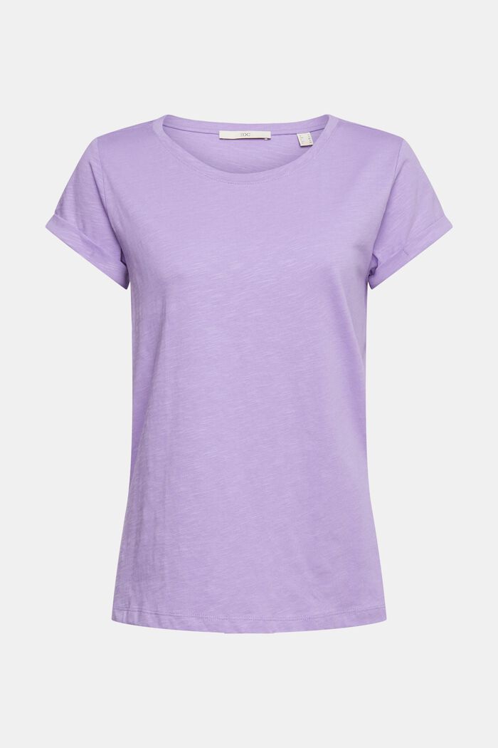 Effen T-shirt, LILAC COLORWAY, detail image number 2