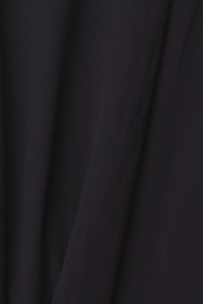 CURVY longsleeve met label en strassteentjes, BLACK, detail image number 1