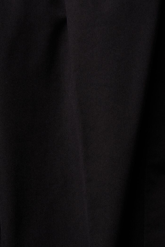 Chino met wide fit, BLACK, detail image number 6