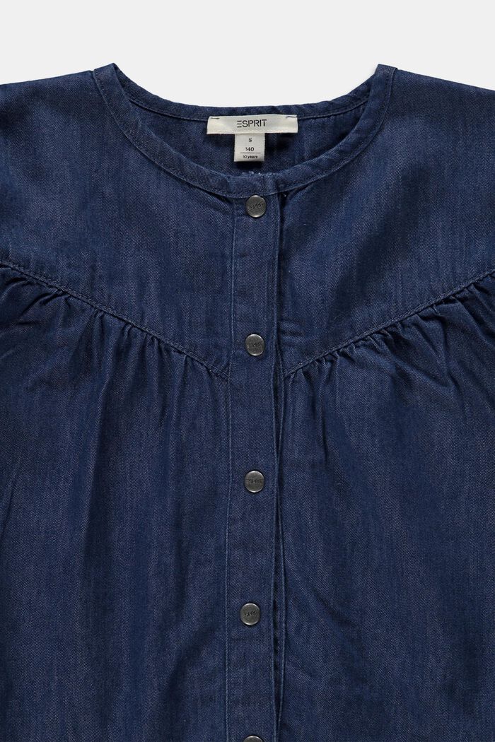 Denim mini-jurk, BLUE MEDIUM WASHED, detail image number 2
