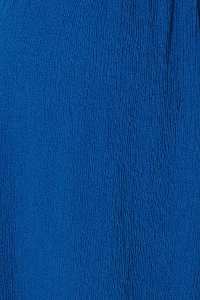 MATERNITY jurk met plooien in het bovenlijfje, ELECTRIC BLUE, detail image number 3