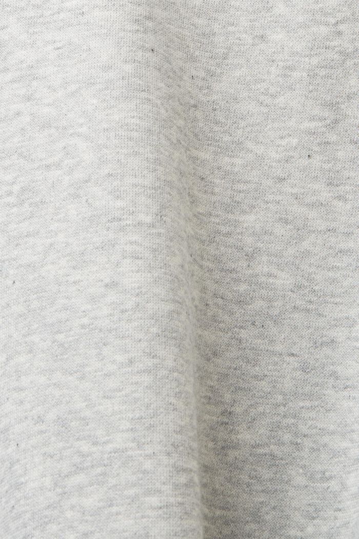 Sweatshirt van een katoenmix, LIGHT GREY, detail image number 6