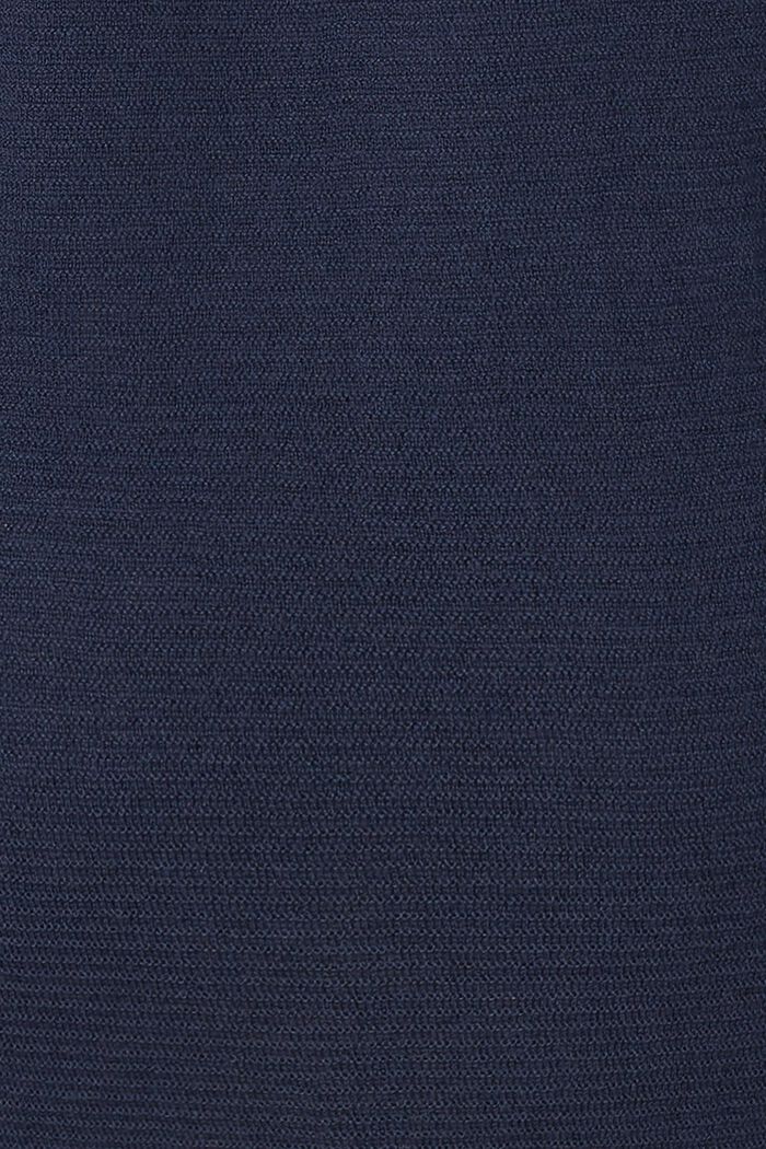 Sweater met V-hals, DARK BLUE, detail image number 3