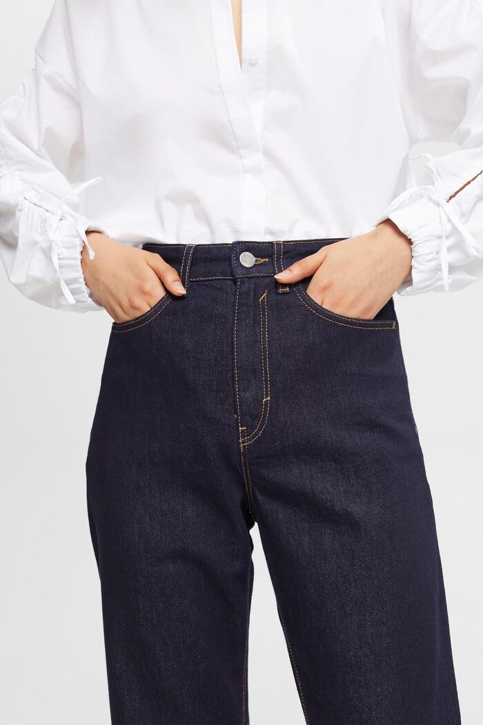 Mid-rise relaxed fit jeans, BLUE RINSE, detail image number 2