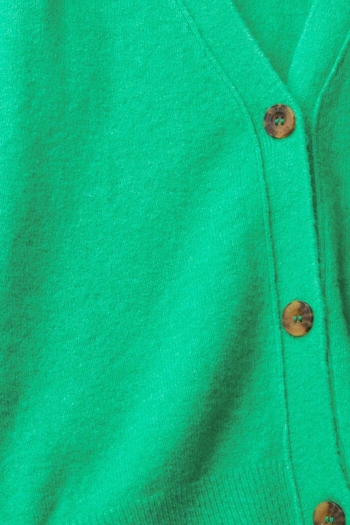 Vest van een wolmix, LIGHT GREEN, detail image number 6