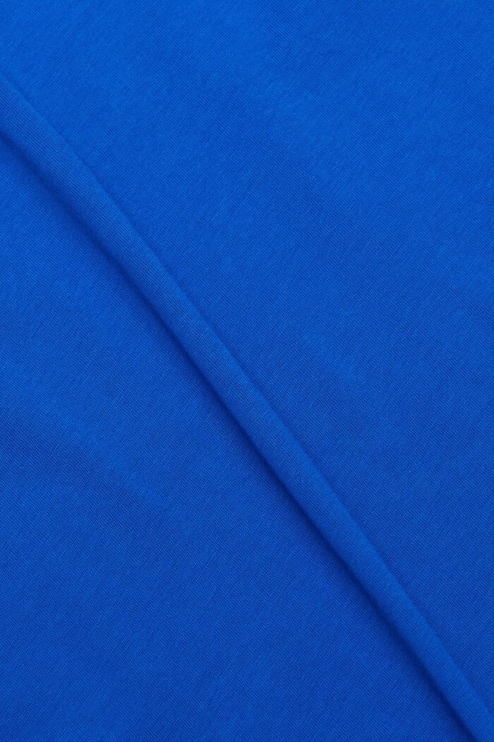 Poloshirt met space-dyed kraag, BRIGHT BLUE, detail image number 5