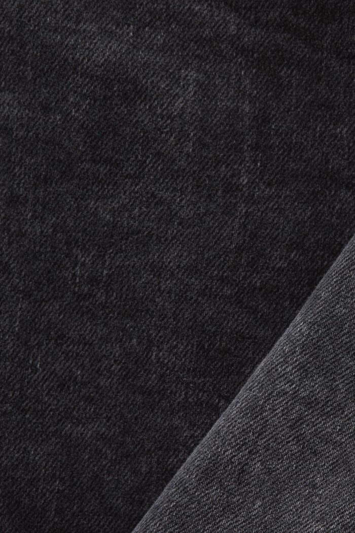 Slim fit jeans met middelhoge taille, BLACK MEDIUM WASHED, detail image number 6