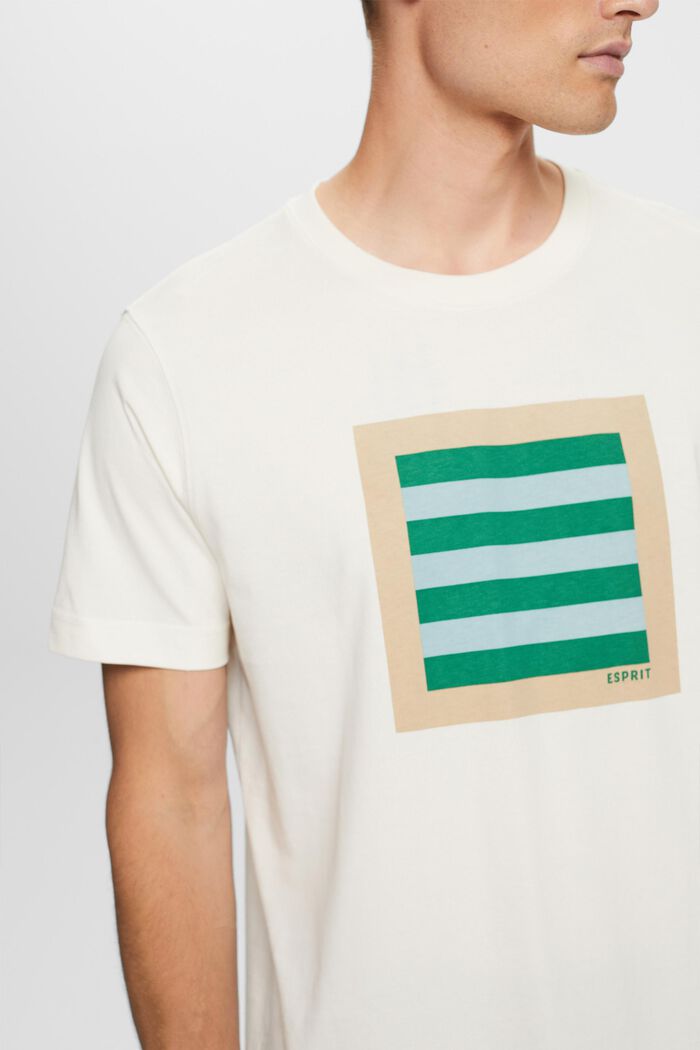 Grafisch T-shirt van katoen-jersey, ICE, detail image number 2