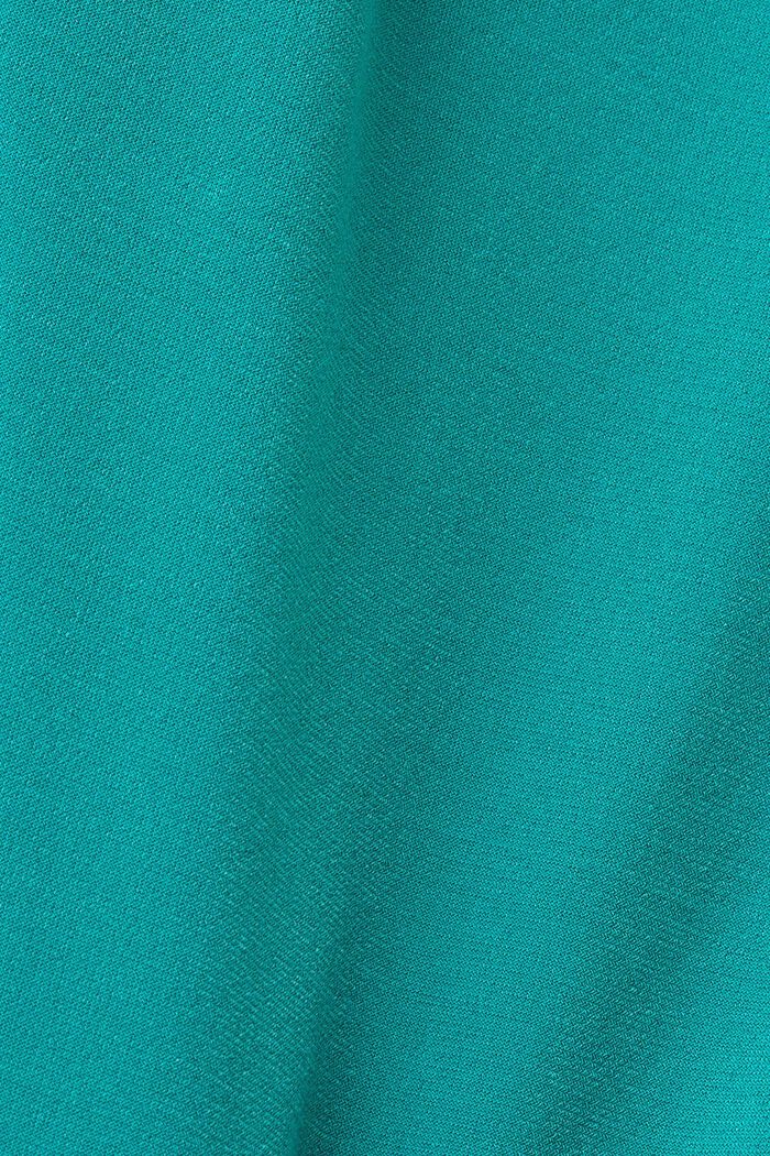 Mouwloze jumpsuit met wikkelhals, EMERALD GREEN, detail image number 5