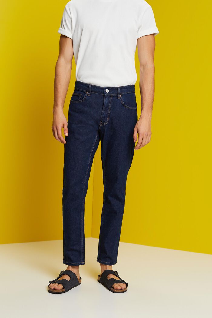 Slim fit-jeans, BLUE RINSE, detail image number 0