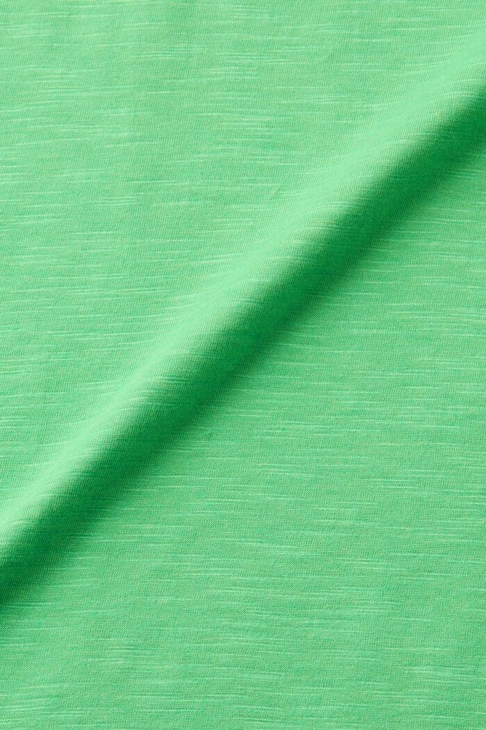 T-shirt met rolrandje, GREEN, detail image number 5