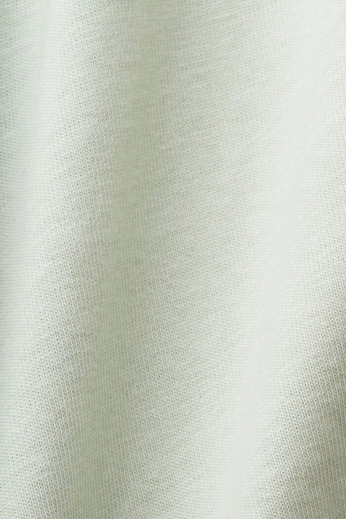 Jersey poloshirt, katoenmix, PASTEL GREEN, detail image number 4