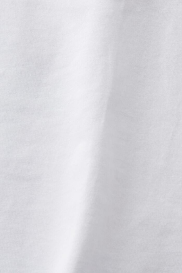 T-shirt met logo, WHITE, detail image number 6