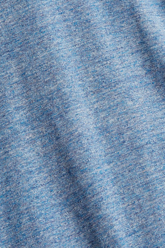 Jersey longsleeve van 100% katoen, BLUE, detail image number 4