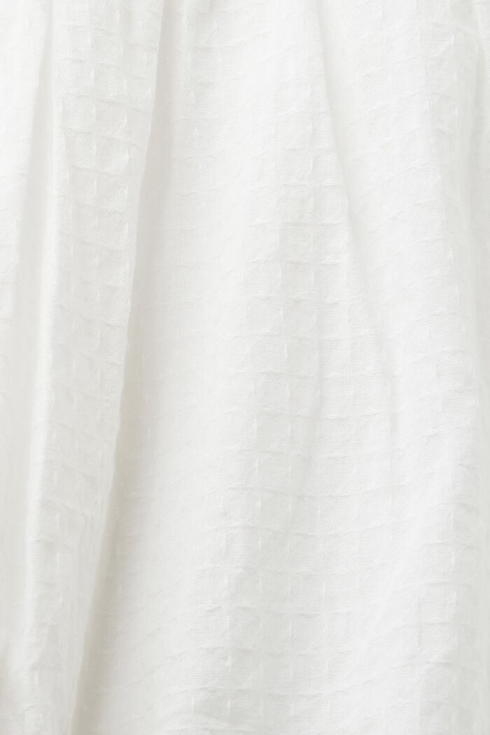 Oversized blouse, 100% katoen, WHITE, detail image number 6