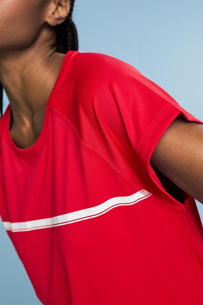 Sportief T-shirt, RED, detail image number 3