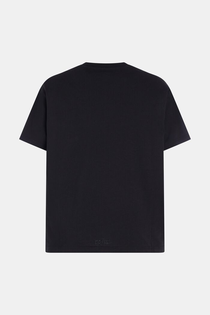 AMBIGRAM T-shirt met print op de voorkant, BLACK, detail image number 2