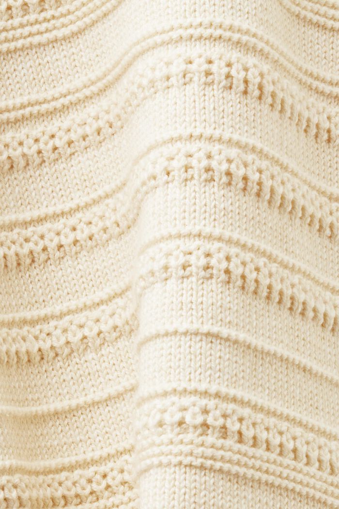 Katoenen trui met structuur, ICE, detail image number 5