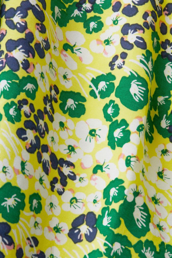 Midi-jurk met print, YELLOW, detail image number 6
