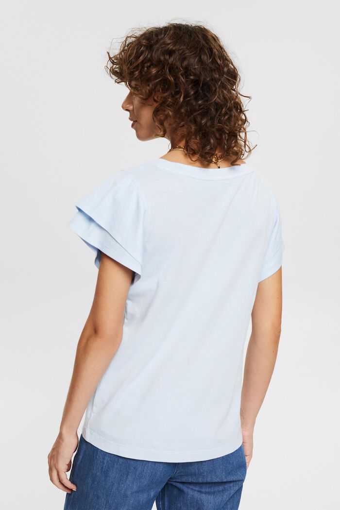 T-shirt van 100% organic cotton, LIGHT BLUE, detail image number 3