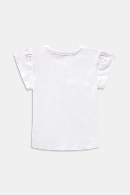 T-shirt met print, organic cotton