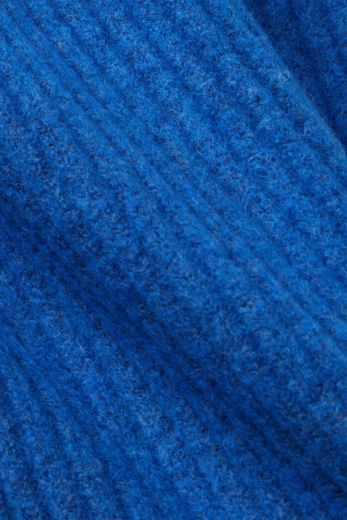 Mini-jurk van een ribbreisel, BRIGHT BLUE, detail image number 5