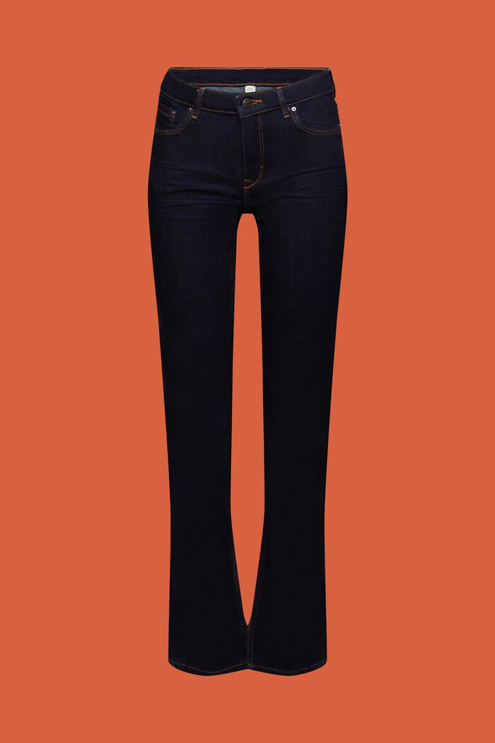 Jeans met veel stretch en biologisch katoen, BLUE RINSE, detail image number 5