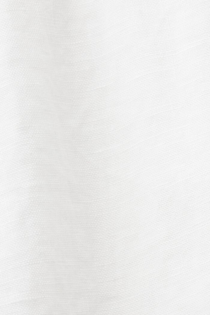 Wikkeljurk, 100% linnen, WHITE, detail image number 5