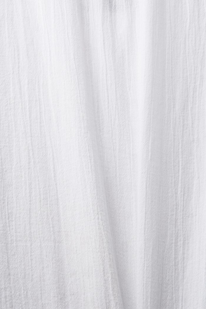 Katoenen blouse met borduursel, WHITE, detail image number 5