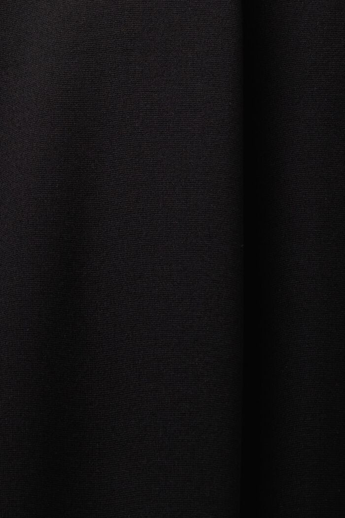 Punto-broek met wijde pijpen, BLACK, detail image number 6