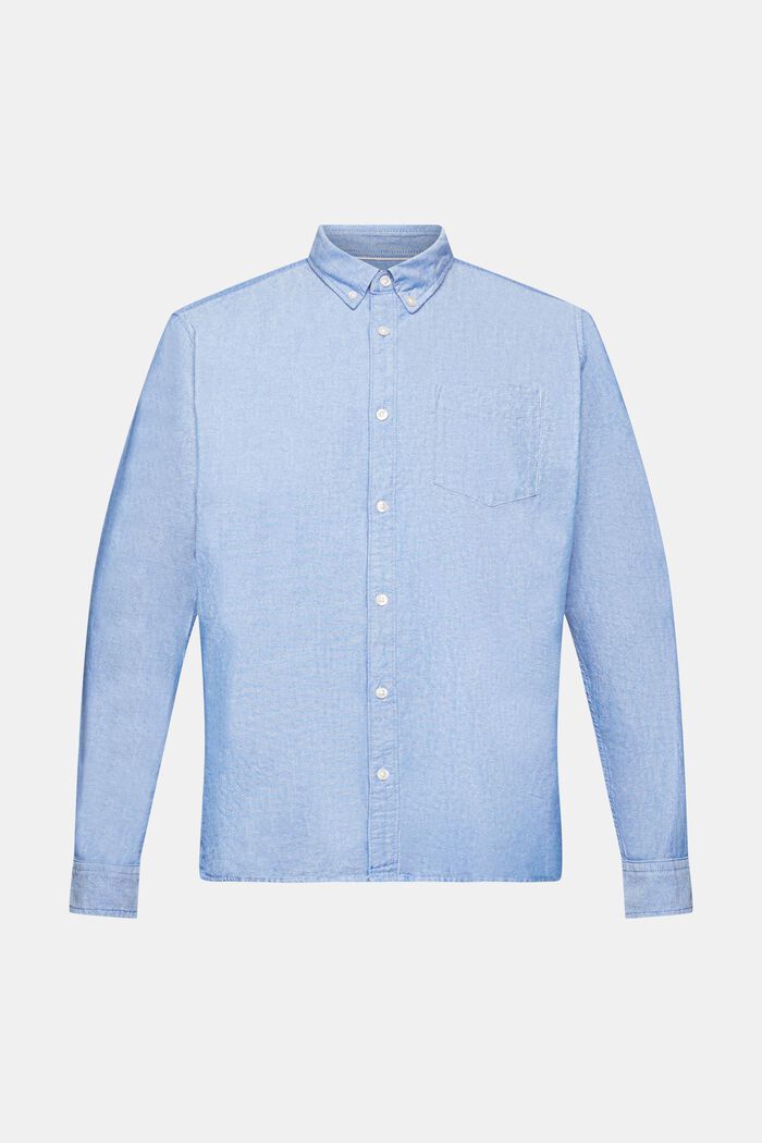 Overhemd met buttondownkraag, BLUE, detail image number 5