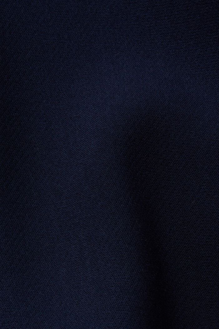 CURVY blazer met gedrapeerde mouwen, NAVY, detail image number 1