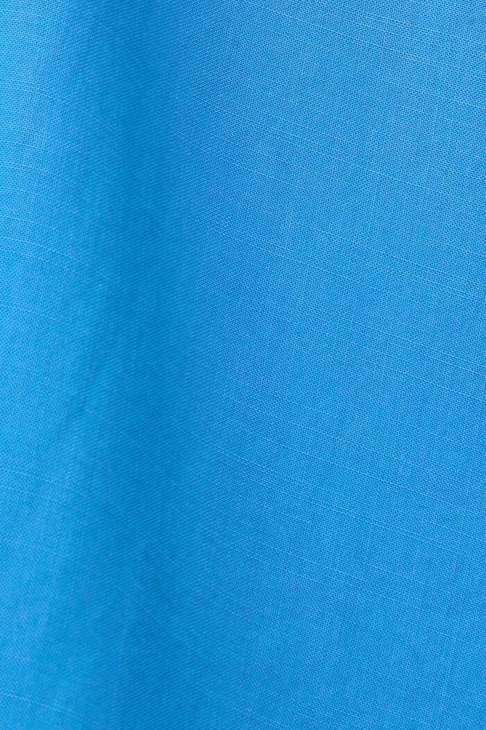 Mouwloze jurk met elastische kraag, BRIGHT BLUE, detail image number 5
