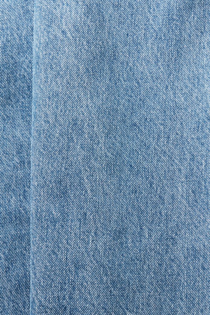 Retro jeans met rechte pijpen, BLUE MEDIUM WASHED, detail image number 5