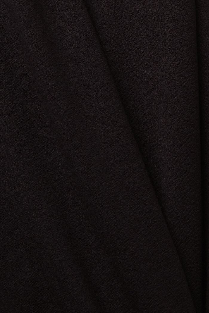 Jersey mini-jurk, LENZING™ ECOVERO™, BLACK, detail image number 5