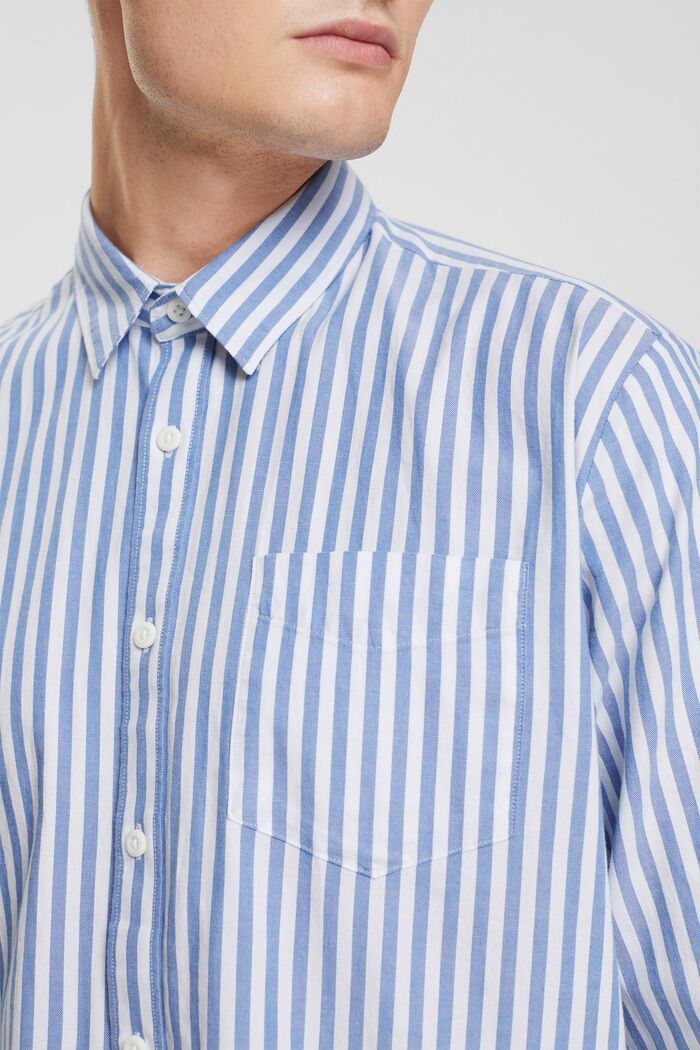 Gestreept shirt, BLUE, detail image number 2