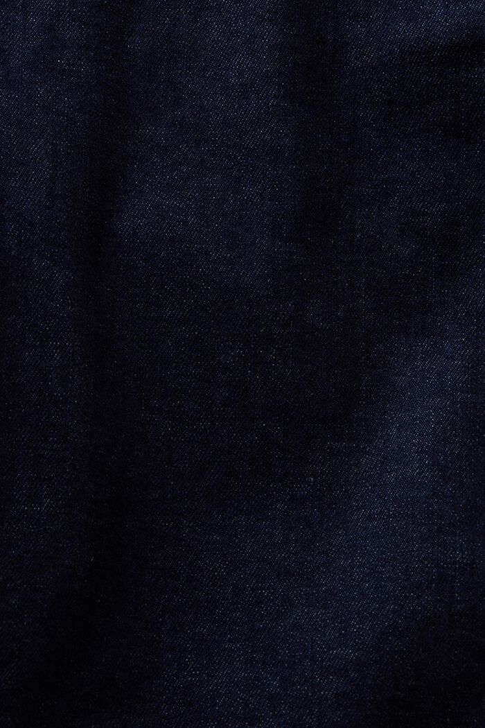 Gerecycled: slim fit jeans met middelhoge taille, BLUE RINSE, detail image number 6
