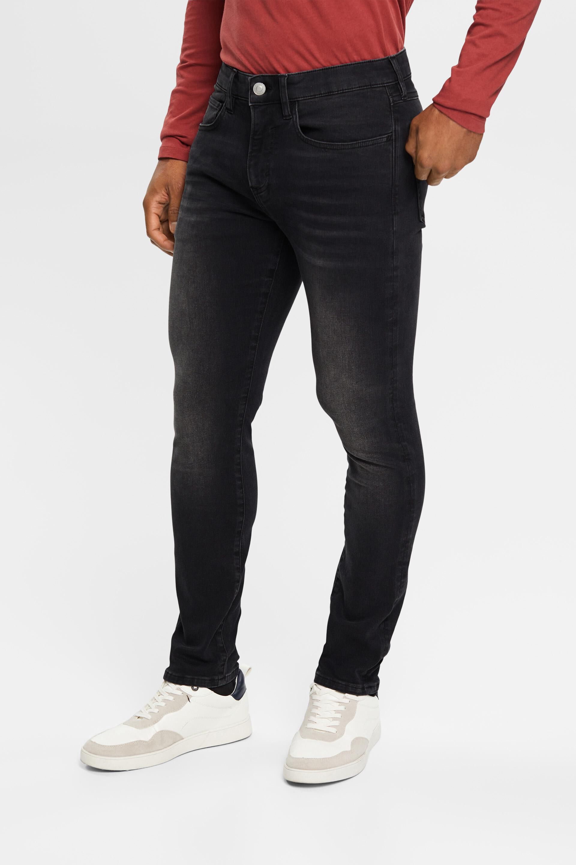 Grijs Slim fit-jeans met stretch