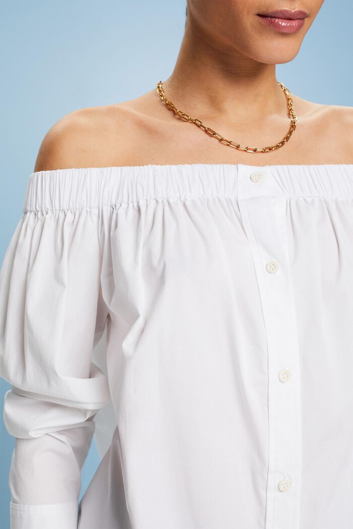 Blouses woven, WHITE, detail image number 3