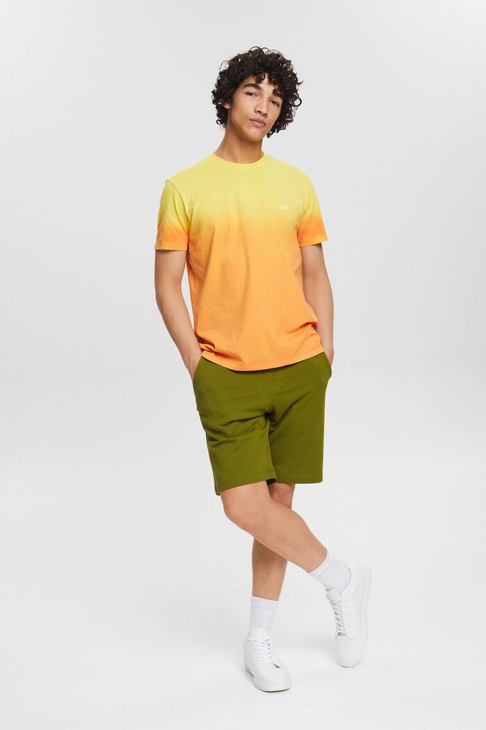 T-shirt met kleurverloop, YELLOW, detail image number 2