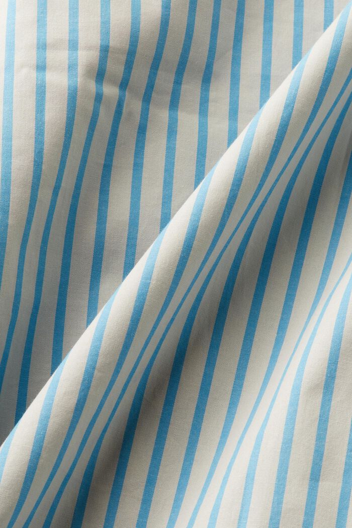 Gestreept overhemd met buttondownkraag, BLUE, detail image number 4