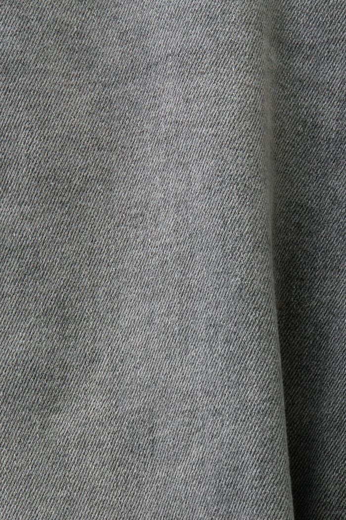 Mid rise skinny jeans, GREY LIGHT WASHED, detail image number 6